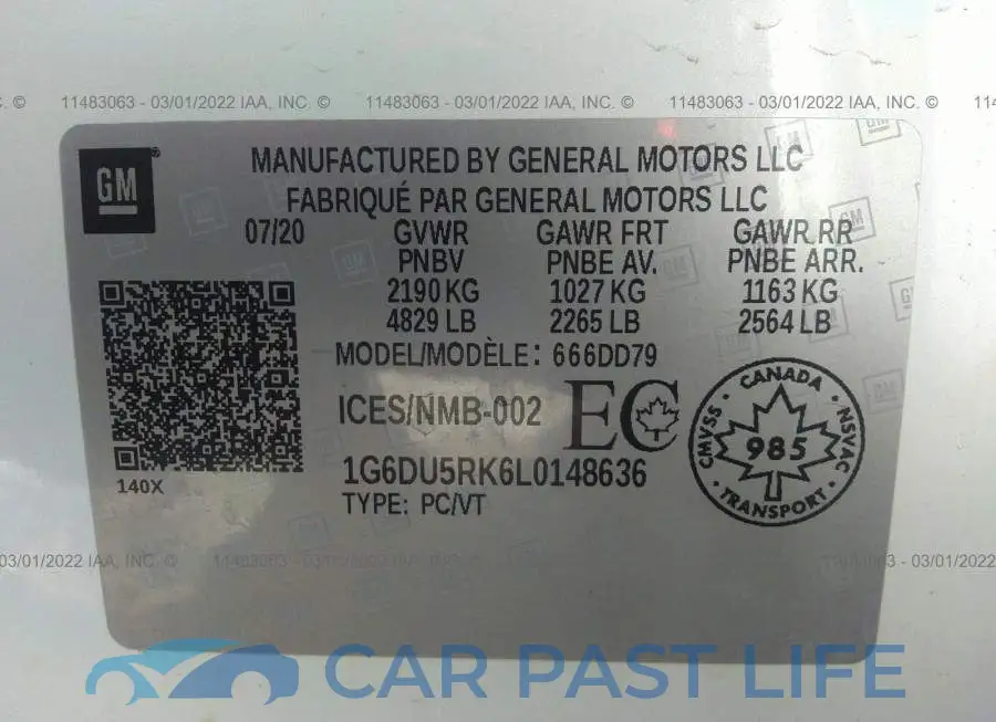 1G6DU5RK6L0148636# 9