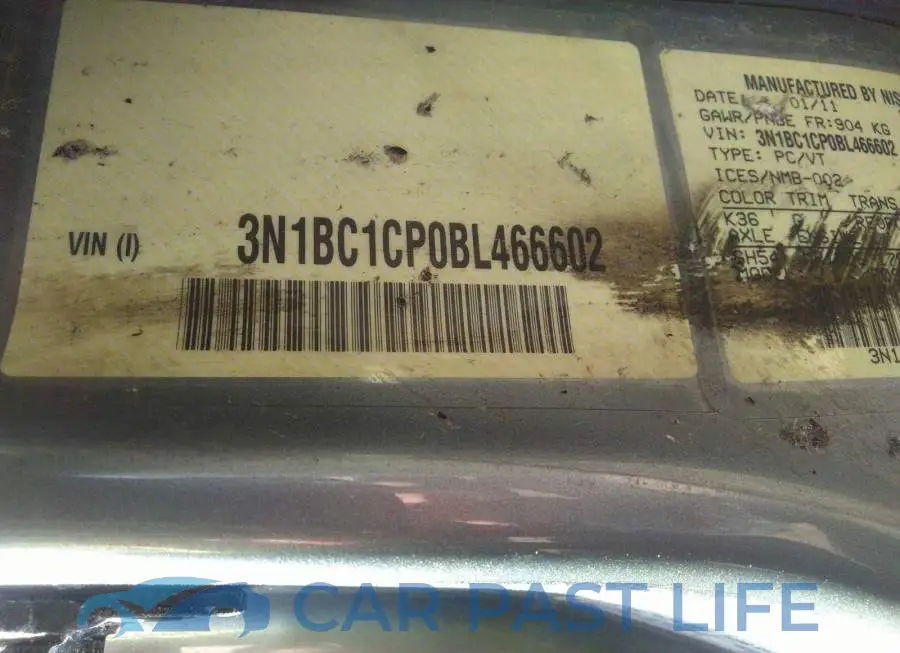 3N1BC1CP0BL466602# 9