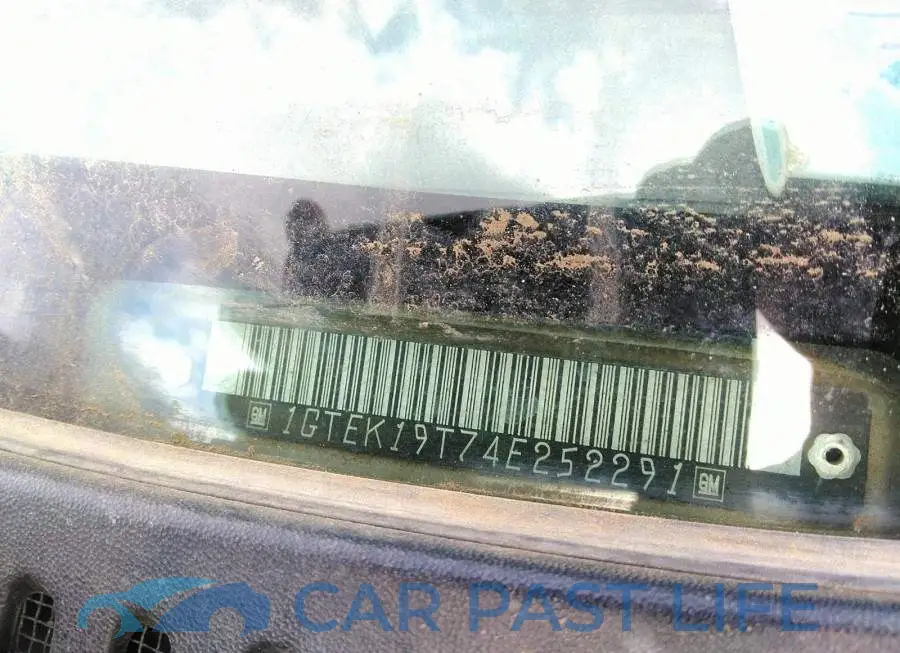 1GTEK19T74E252291# 9