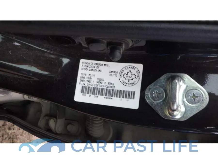 2HGFB2F74DH002888# 9