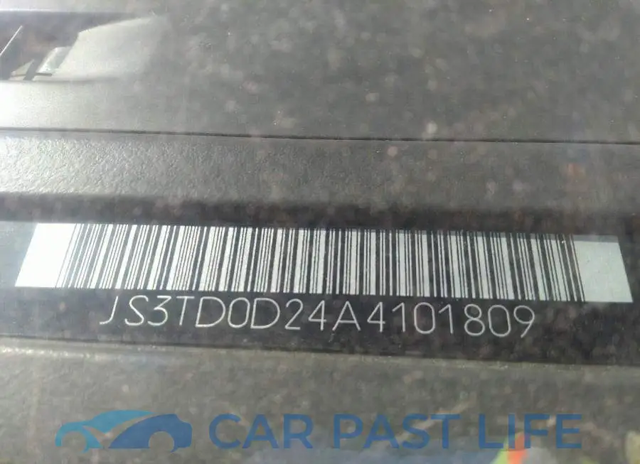 JS3TD0D24A4101809# 9