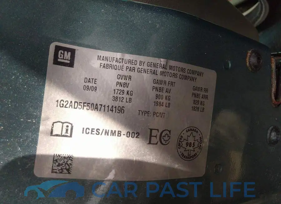 1G2AD5F50A7114196# 9
