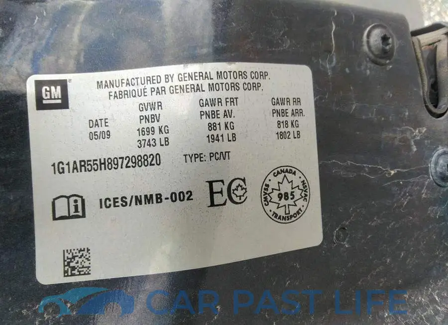 1G1AR55H897298820# 9