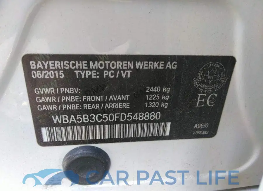 WBA5B3C50FD548880# 9