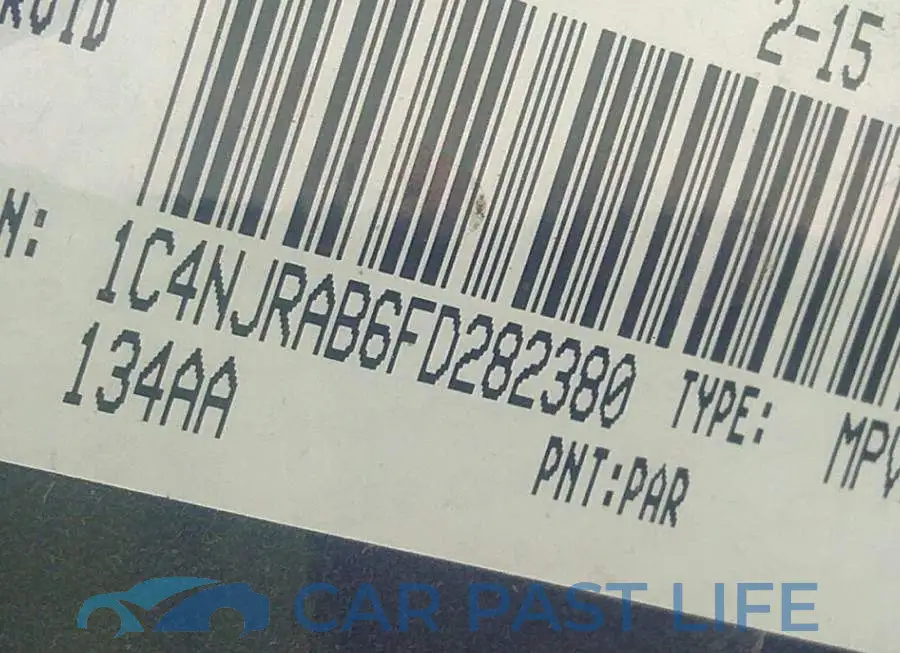 1C4NJRAB6FD282380# 9
