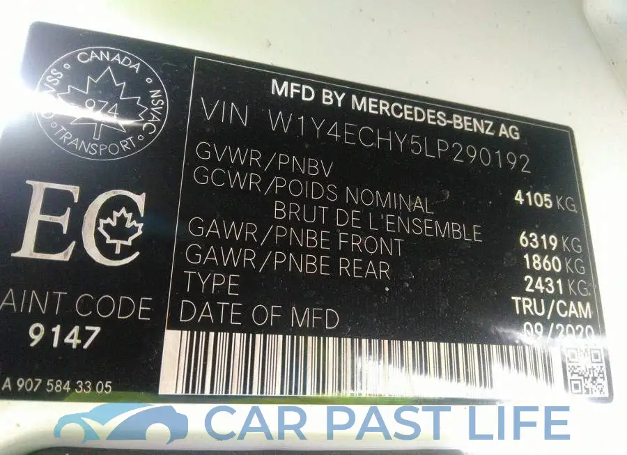 W1Y4ECHY5LP290192# 9