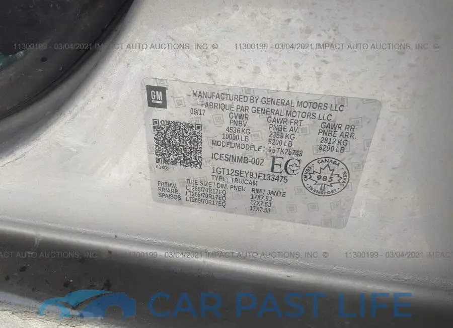 1GT12SEY9JF133475# 9