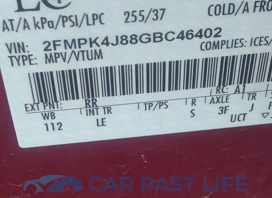 2FMPK4J88GBC46402# 9