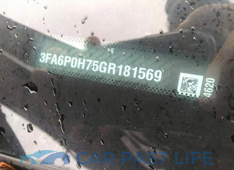 3FA6P0H75GR181569# 9