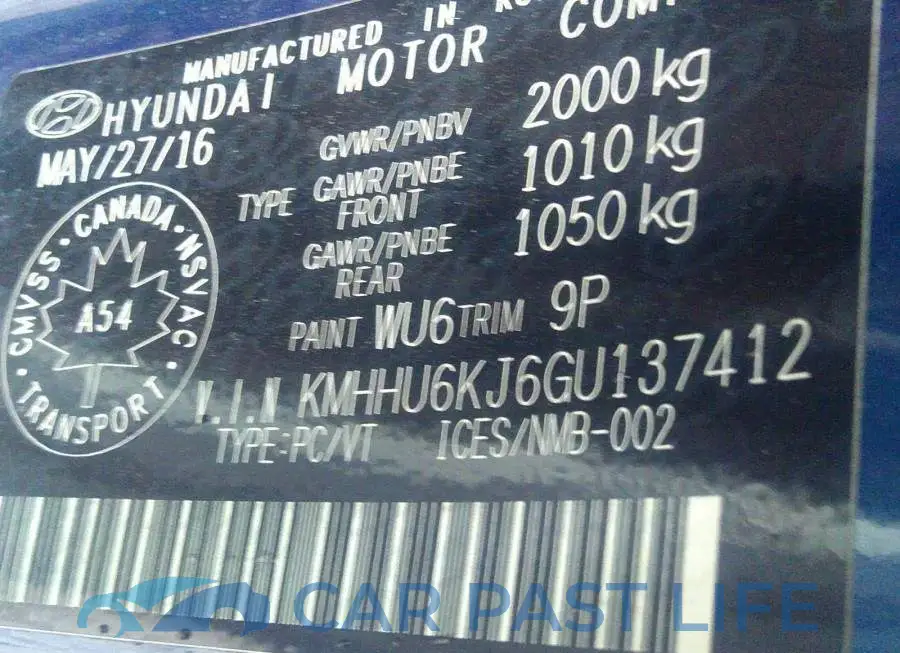 KMHHU6KJ6GU137412# 9