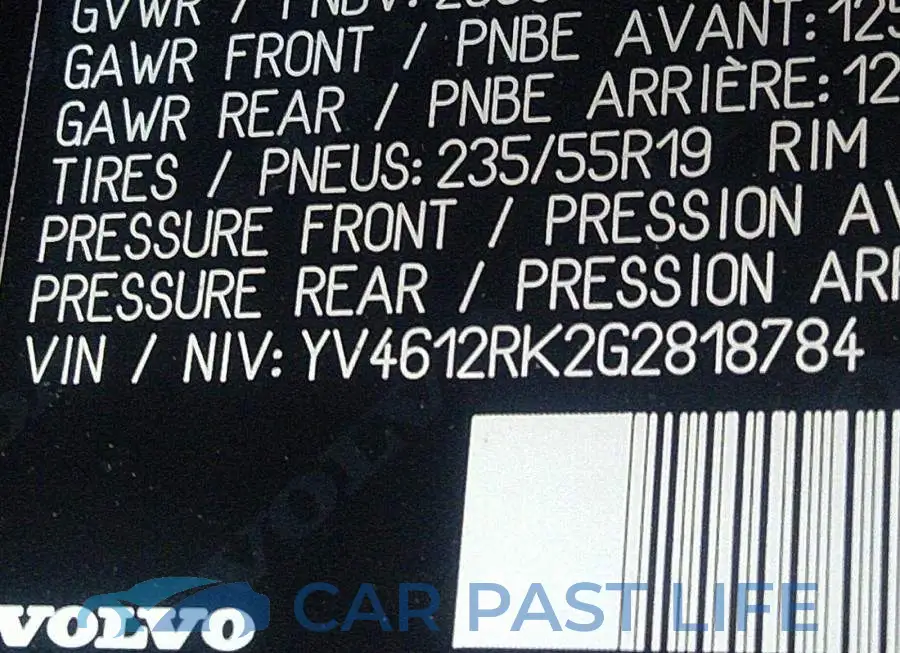 YV4612RK2G2818784# 9