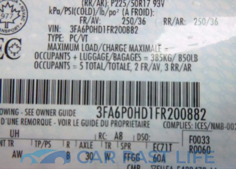 3FA6P0HD1FR200882# 9