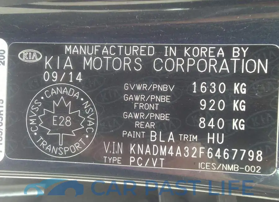 KNADM4A32F6467798# 9