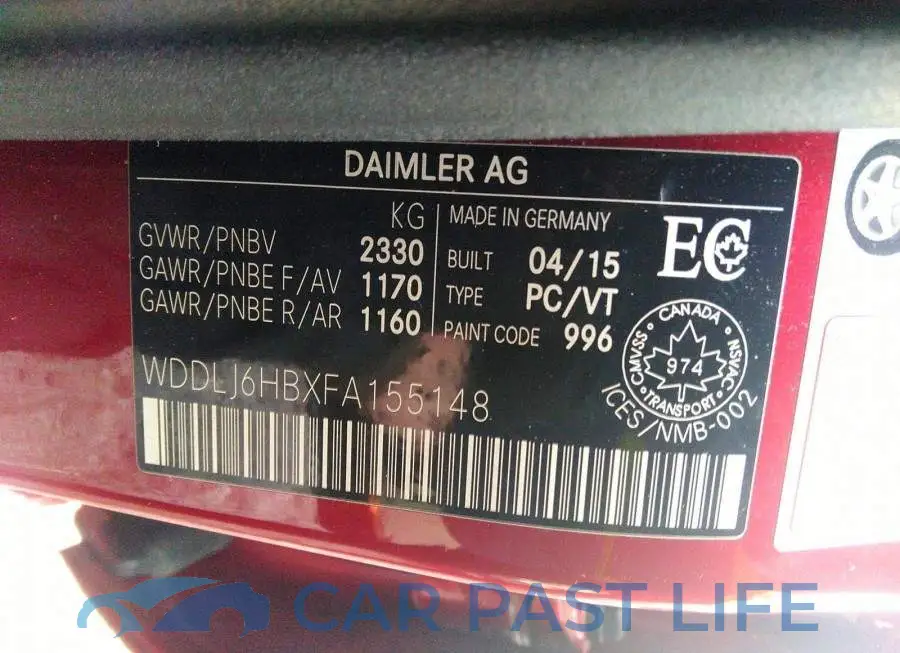 WDDLJ6HBXFA155148# 9