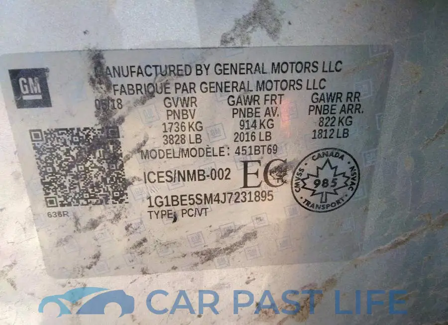1G1BE5SM4J7231895# 9