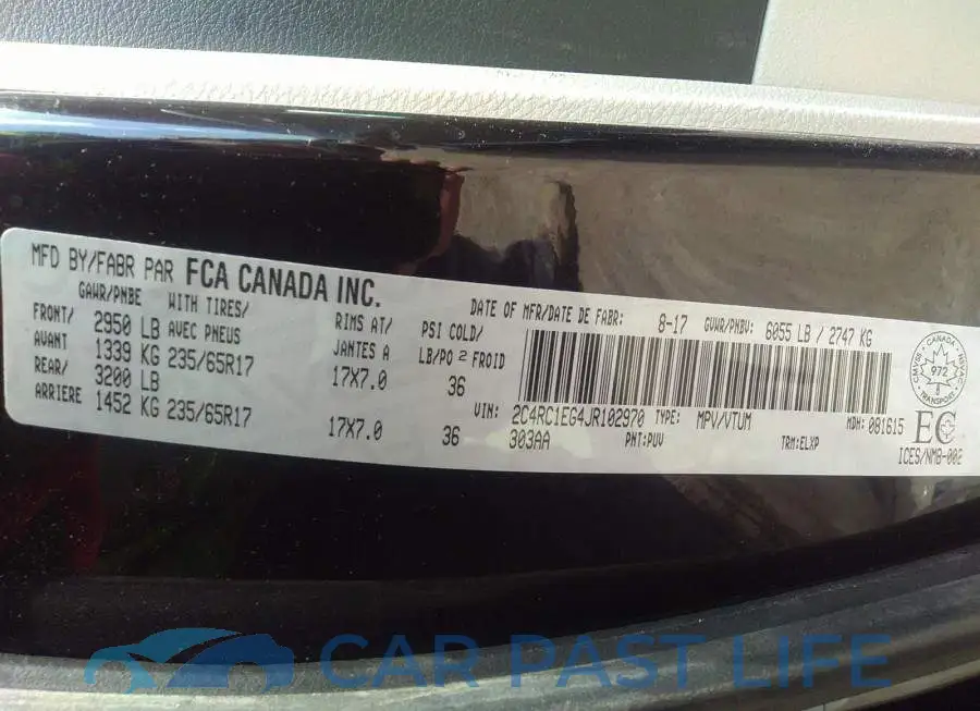2C4RC1EG4JR102970# 9