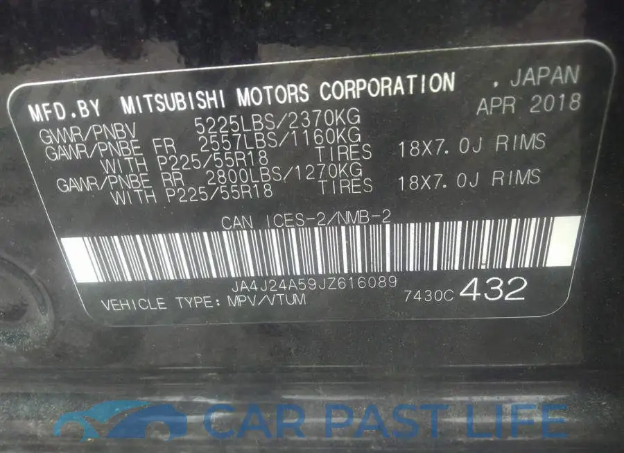 JA4J24A59JZ616089# 9
