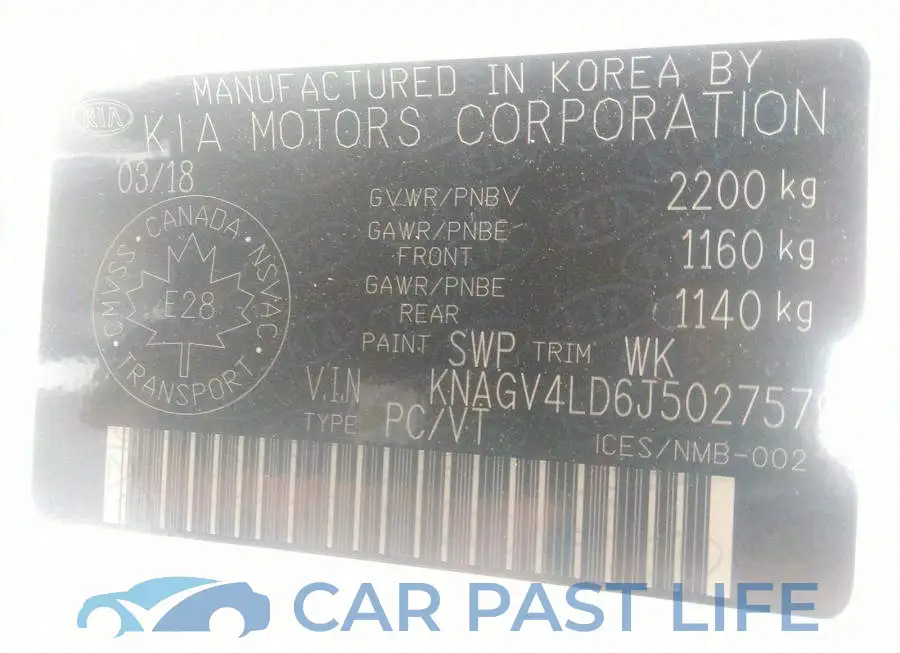KNAGV4LD6J5027579# 9