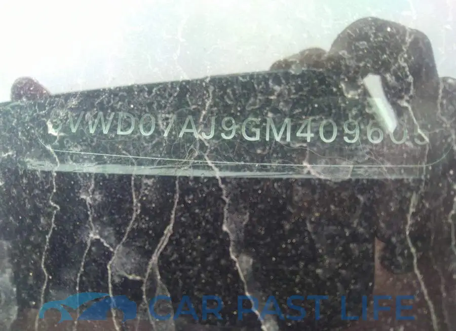 3VWD07AJ9GM409605# 9