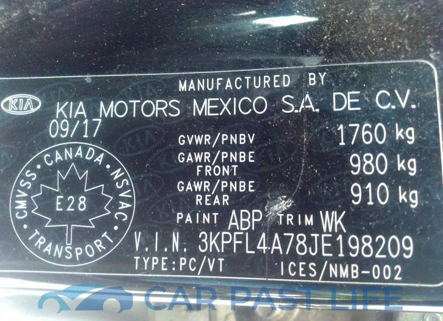 3KPFL4A78JE198209# 9