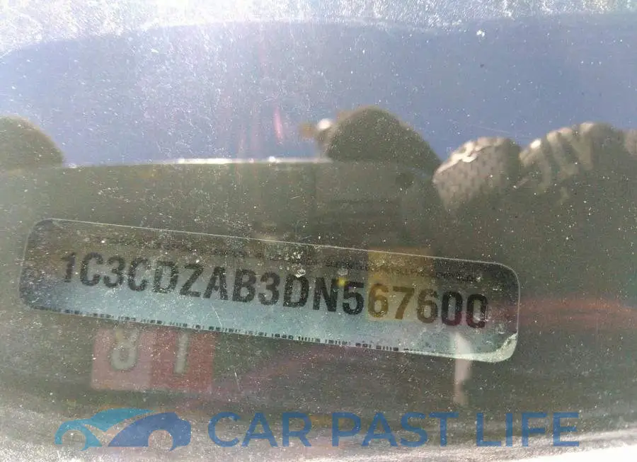 1C3CDZAB3DN567600# 9