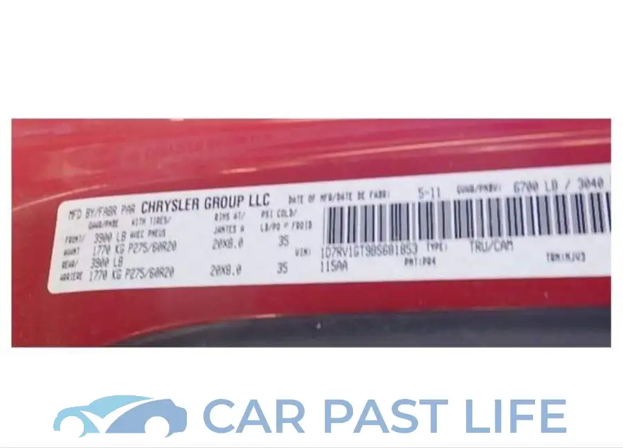 1D7RV1GT9BS681853# 10