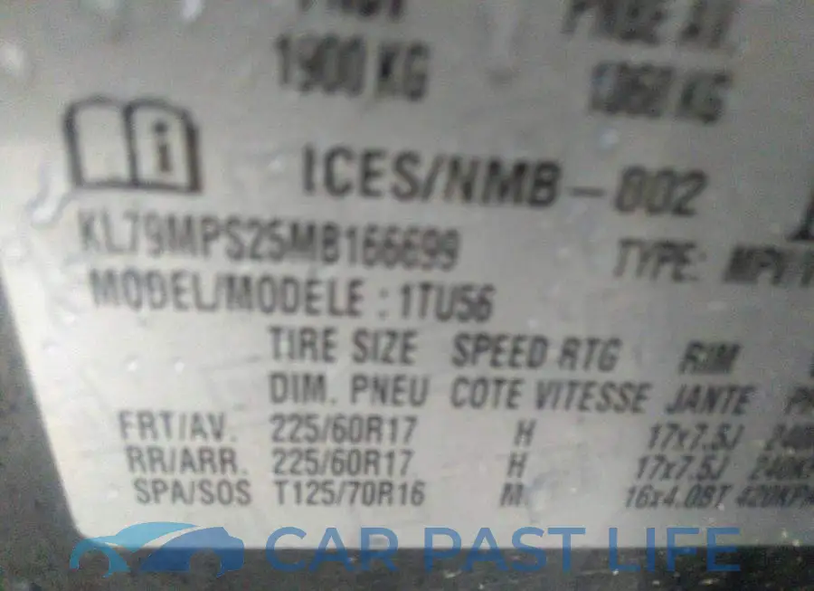 KL79MPS25MB166699# 9