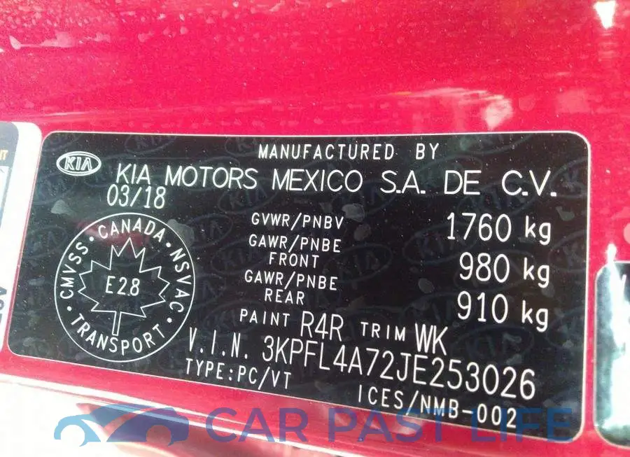3KPFL4A72JE253026# 9
