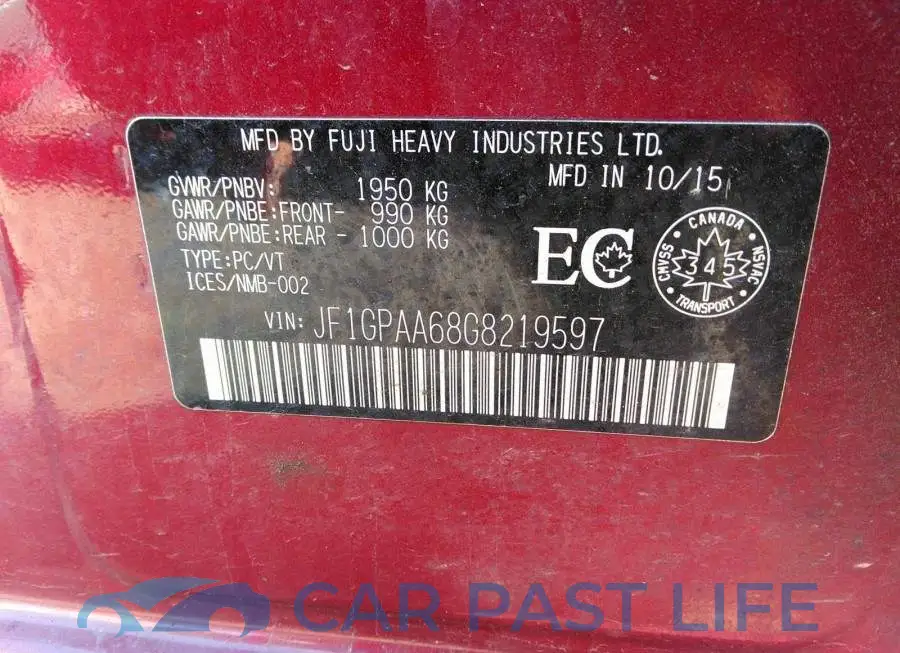 JF1GPAA68G8219597# 9