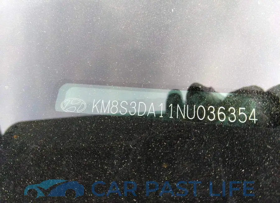 KM8S3DA11NU036354# 9