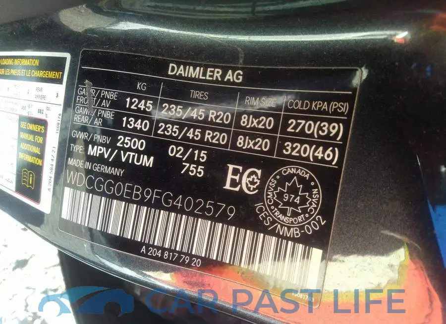 WDCGG0EB9FG402579# 9