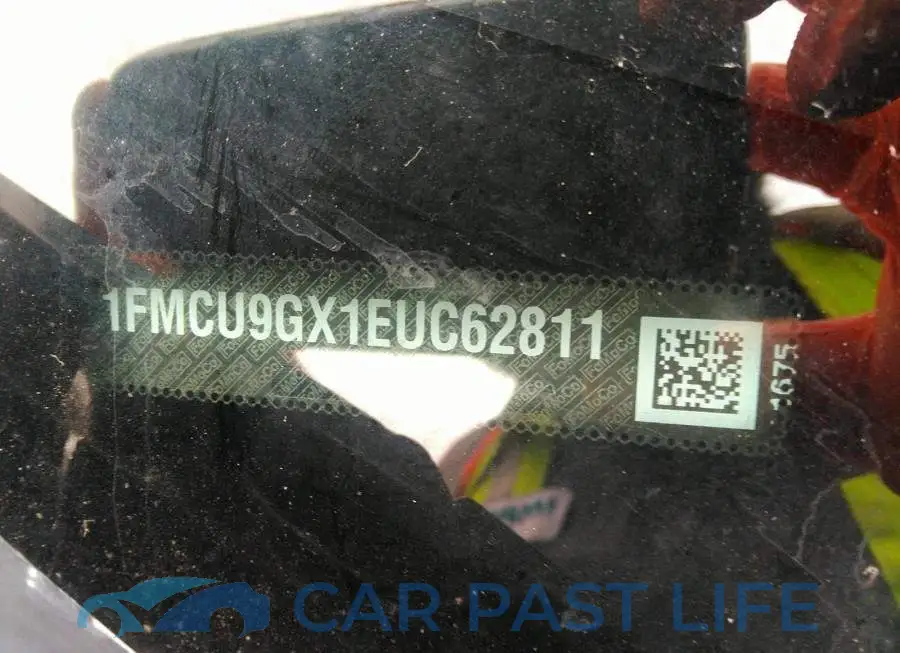 1FMCU9GX1EUC62811# 9