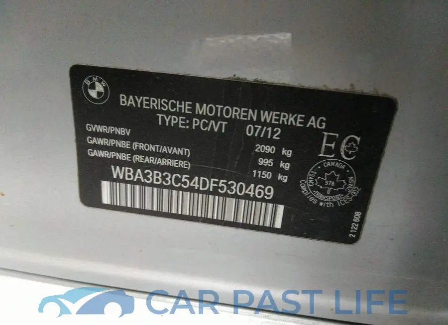 WBA3B3C54DF530469# 9