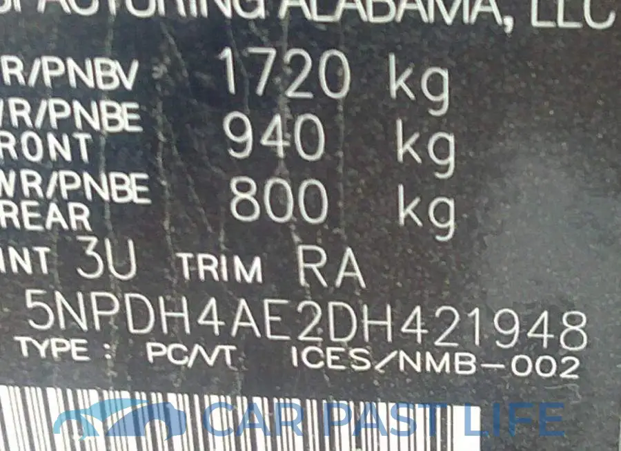 5NPDH4AE2DH421948# 9