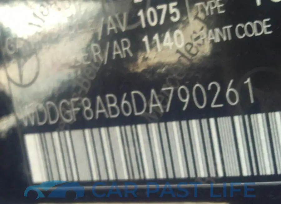 WDDGF8AB6DA790261# 9