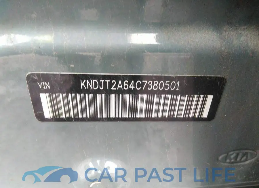 KNDJT2A64C7380501# 9