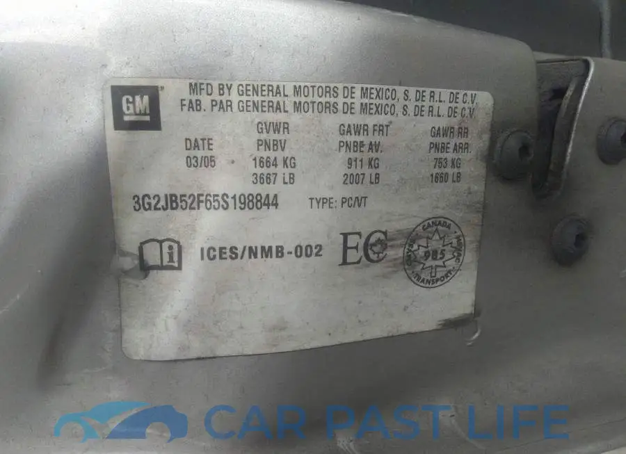 3G2JB52F65S198844# 9