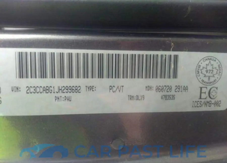 2C3CCABG1JH299682# 10