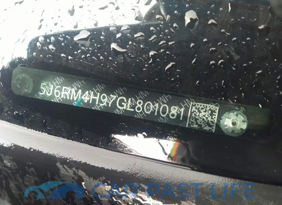 5J6RM4H97GL801081# 9