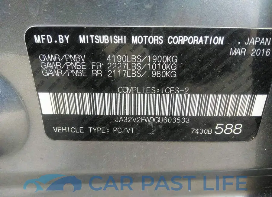JA32V2FW9GU603533# 9