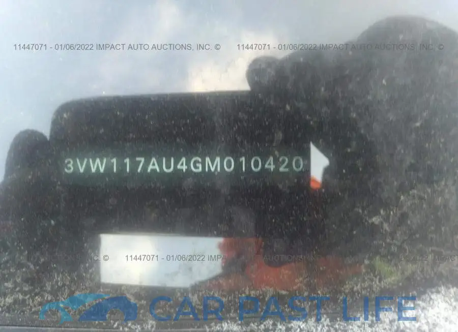 3VW117AU4GM010420# 9