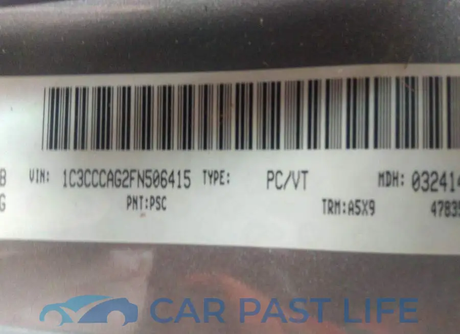 1C3CCCAG2FN506415# 9