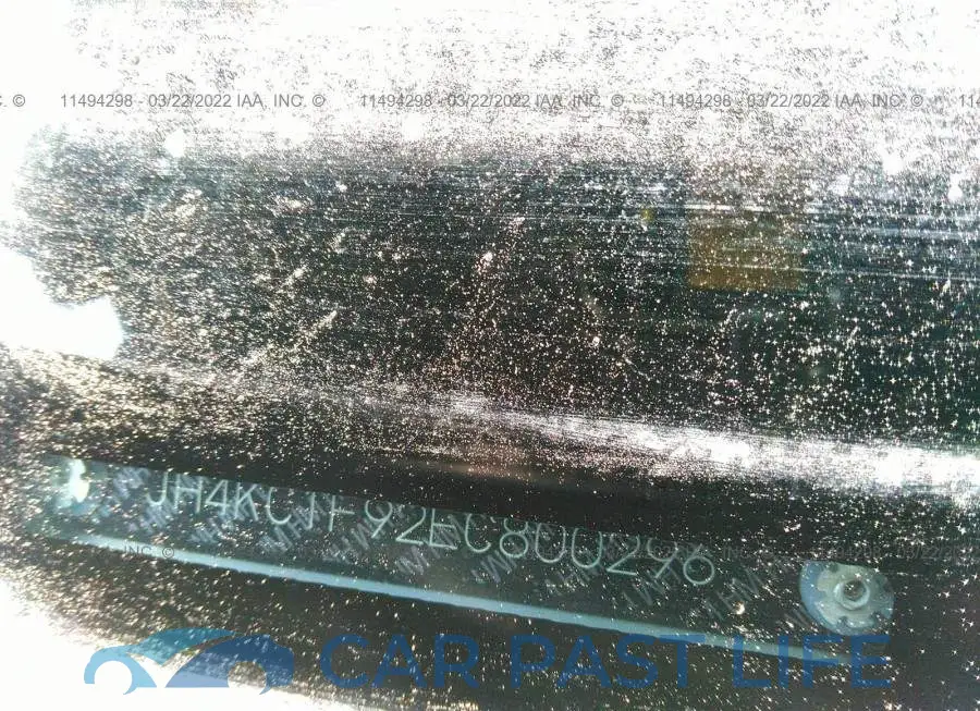 JH4KC1F92EC800296# 9