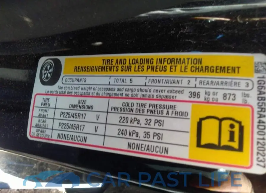 1G6AB5RA4D0120237# 9