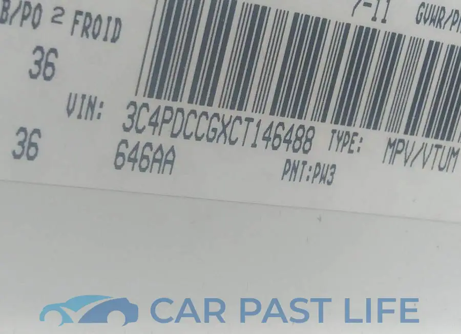 3C4PDCCGXCT146488# 9