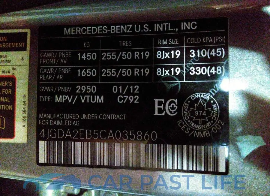 4JGDA2EB5CA035860# 9