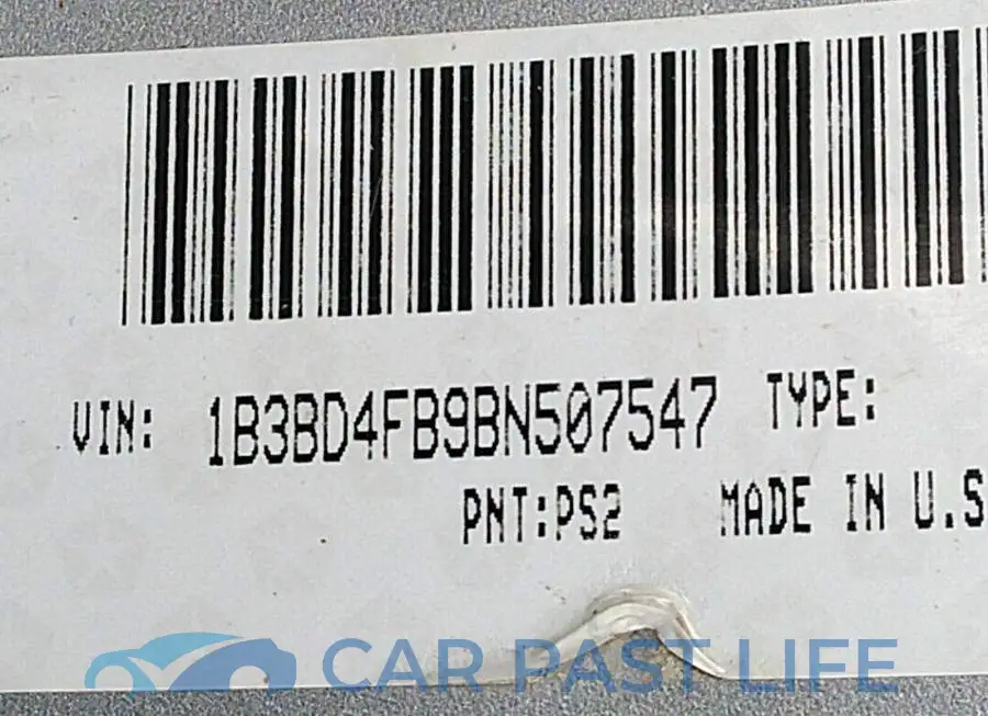 1B3BD4FB9BN507547# 9