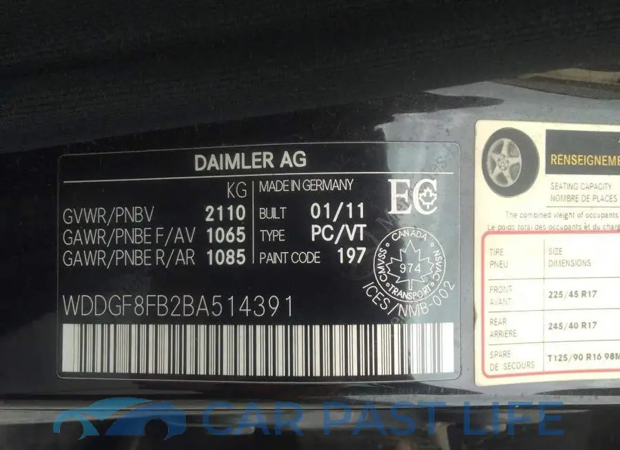 WDDGF8FB2BA514391# 9