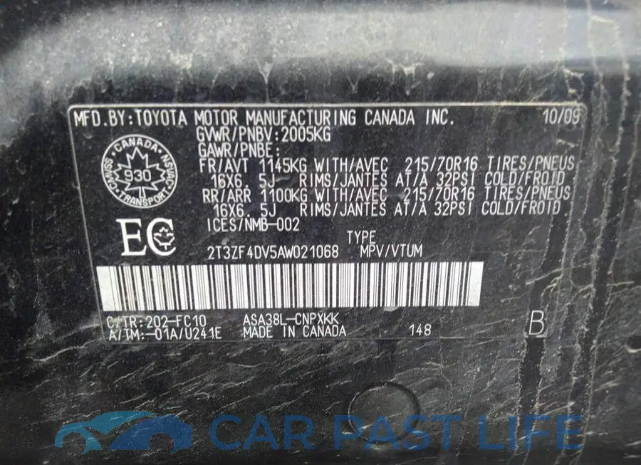 2T3ZF4DV5AW021068# 9