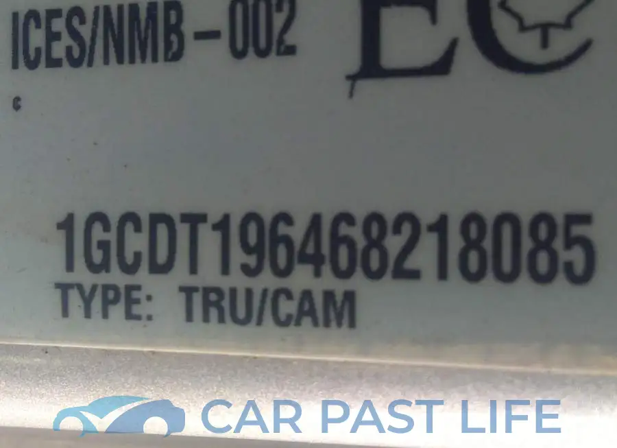 1GCDT196468218085# 9